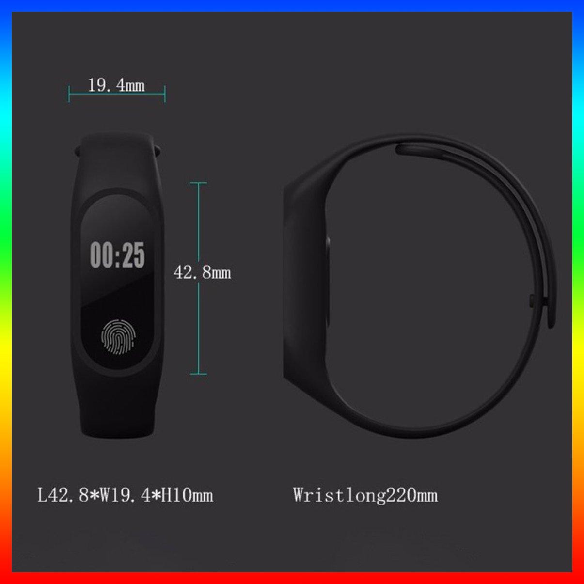 Đồng Hồ Đeo Tay Thông Minh Oled 0.42 Inch Theo Dõi Sức Khỏe Kèm Phụ Kiện Chất Lượng Cao