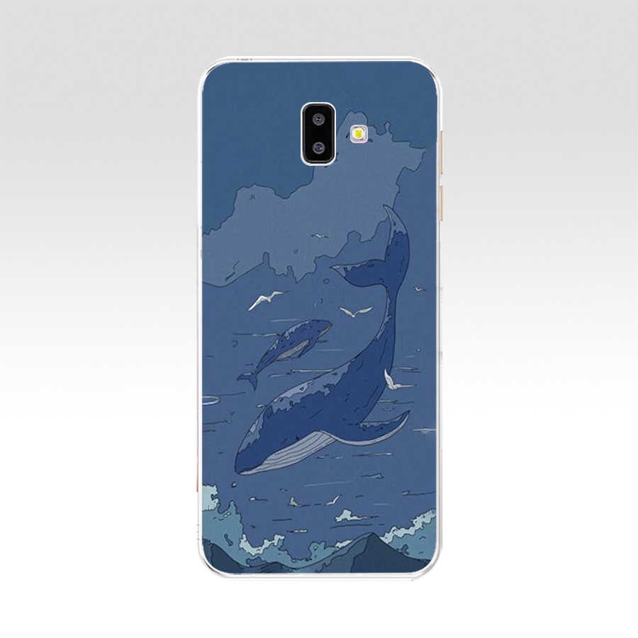 Ốp Điện Thoại TPU Dẻo In Họa Tiết Độc Đáo Thời Trang Cho Samsung Galaxy j6 2018 plus j7 2015 j7 2016 j7 pro 2017