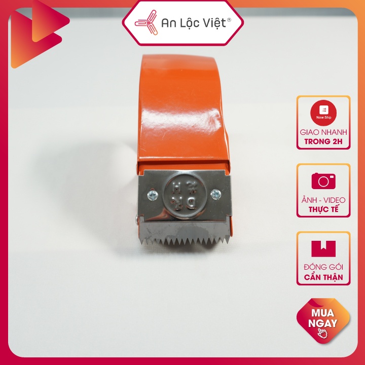 Cắt Băng Dính Cầm Tay Sắt 5cm Đại, Lưỡi cắt bén, cắt được các loại băng dính cuộn 5cm và băng dính Đại 1kg