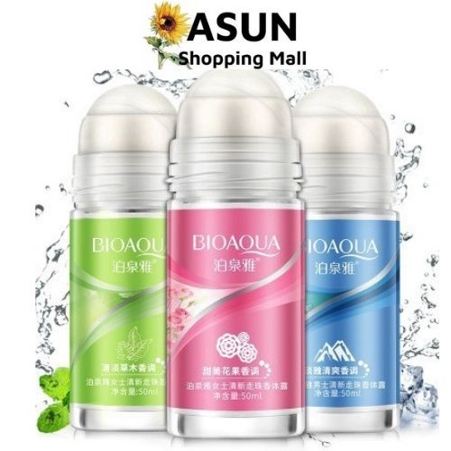 Lăn Khử Mùi Khô Thoáng Chính Hãng Bioaqua 50ml (giao màu ngẫu nhiên)