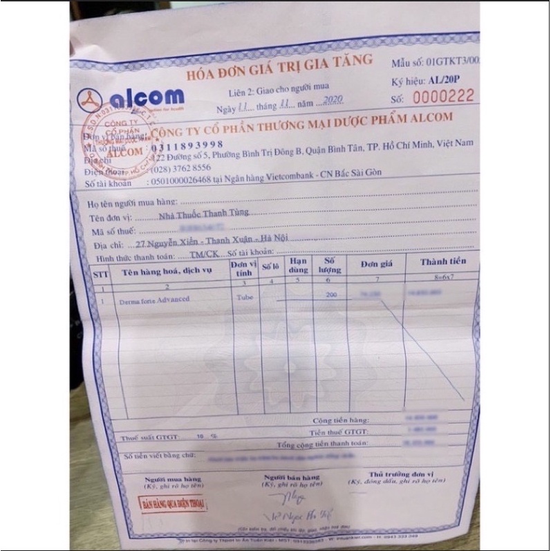 Derma Forte Advanced Chính Hãng- Gel Giảm Mụn Thâm Viêm Giúp Làm Sáng Phục Hồi Da Tuýp 15gr | BigBuy360 - bigbuy360.vn