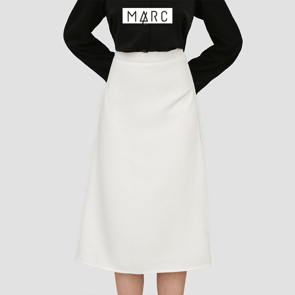 Váy nữ MARC FASHION midi khaki nhung | BigBuy360 - bigbuy360.vn