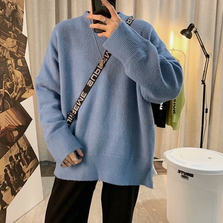 Áo Khoác Sweater Dáng Rộng Phong Cách Hàn Quốc Thời Trang Xuân Thu Trẻ Trung Cho Nam 1