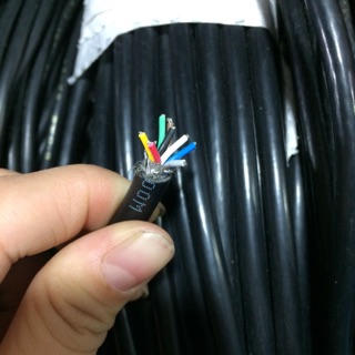 Dây điện 8 lõi nhân 0.2mm chống nhiễu (230k-10m)