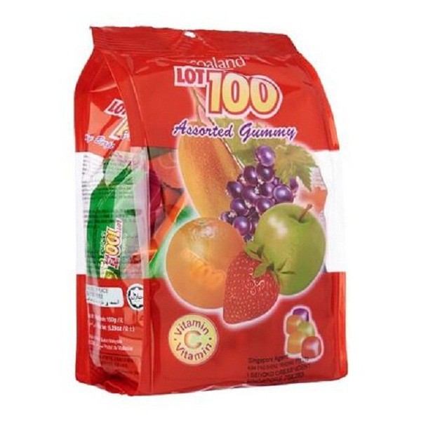 Kẹo LOT 100 Cocoaland vị tổng hợp túi 1kg