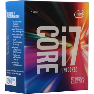 Combo mainboard asus x99 + cpu intel i7 6800k