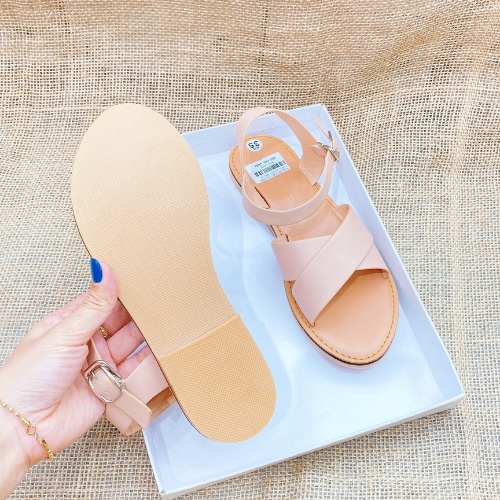 Sandal đế bằng quai chéo size 35- 40 hàng cao cấp đế đi không trơn B029