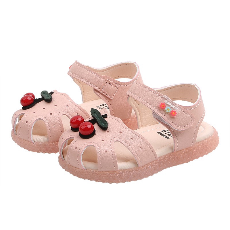 Giày Sandal Công Chúa Đế Mềm Thời Trang Cho Bé Gái 0-2 Tuổi