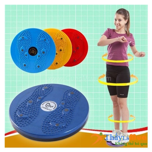 ĐĨA XOAY EO TẬP THỂ DỤC 360 ĐỘ 