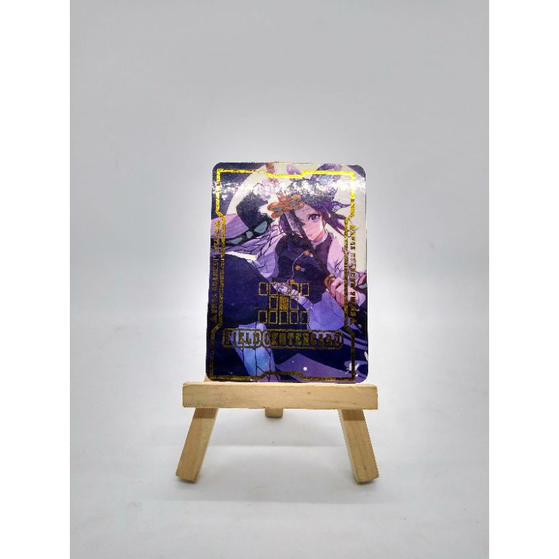 Thẻ Field Center Trung Tâm Bàn Đấu để chơi YugiOh hình Anime nhân vật Shinobu Kocho