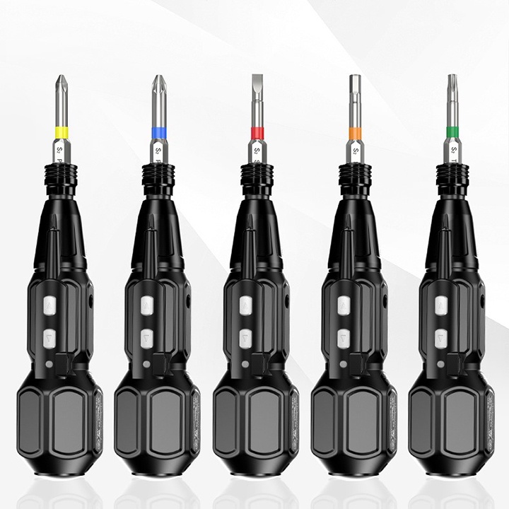 Tua vít điện sạc pin Kalei 3.6V/900mAh với 2 chế độ hoạt động, động cơ dây đồng dụng cụ vặn vít nhỏ gọn tự động tiện lợi