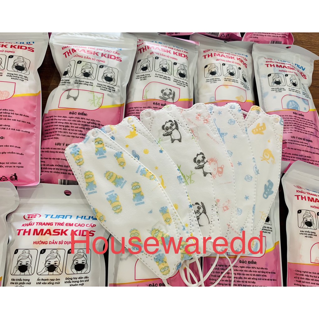 THÙNG KHẨU TRANG K94 CHO BÉ TỪ 5-13 TUỔI.