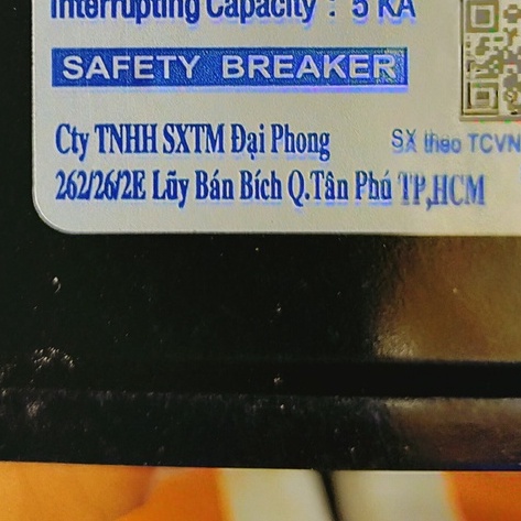 Aptomat chống giật cóc 30A dòng rò 30mA