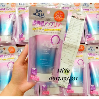Kem chống nắng nâng tone Skin Aqua