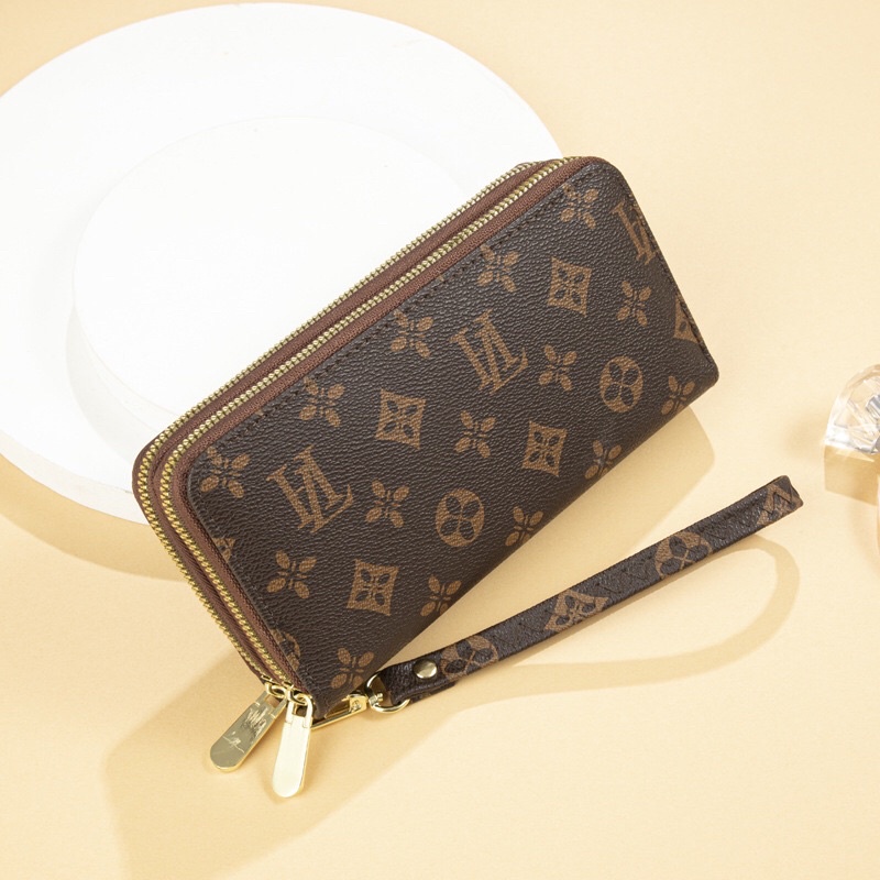 Ví nữ dài khoá 2 ngăn da đẹp hàng quảng châu