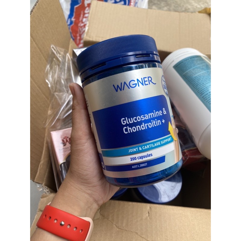 GLUCOSAMIN &amp; CHONDROTIN WAGNER LỌ 200 VIÊN CHÍNH HÃNG ALPEN