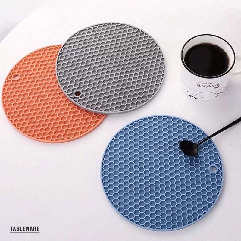 Miếng lót nồi silicon chống nóng chịu nhiệt phong cách Bắc Âu sang trọng