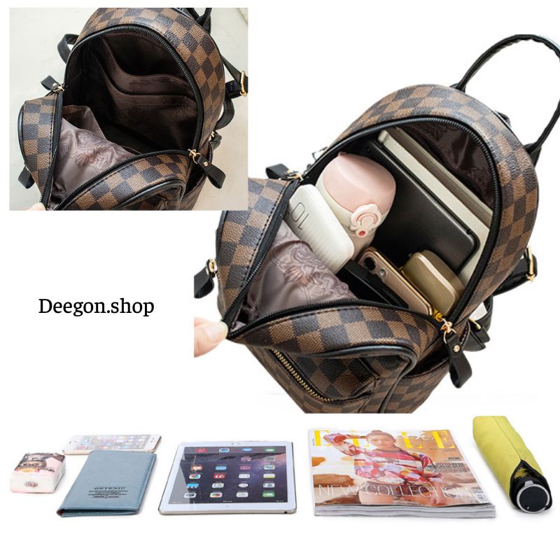 Balo da nữ mini dễ thương thời trang bằng dapu cao cấp phong cách hàn quốc đi chơi du lịch