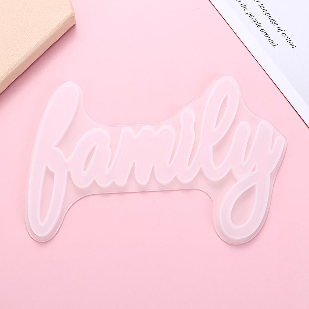 Khuôn Nhựa Làm Đồ Gia Đình Hình Chữ Joye|Khuôn Làm Epoxy Trang Trí Nhà Cửa