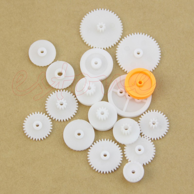 Set 60 cái bánh răng nhựa dùng để thay thế cho robot