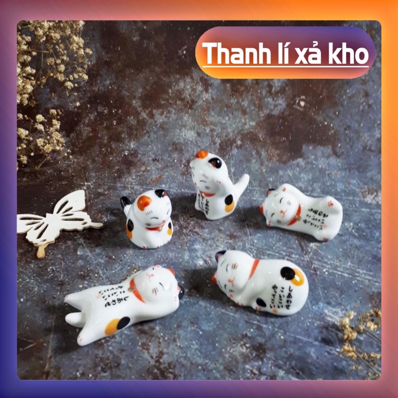 Gác đũa Nhật xinh hình mèo