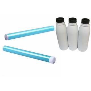 Bộ 3 trống và 3 chai mực nạp cho hộp mực máy in Canon 2900