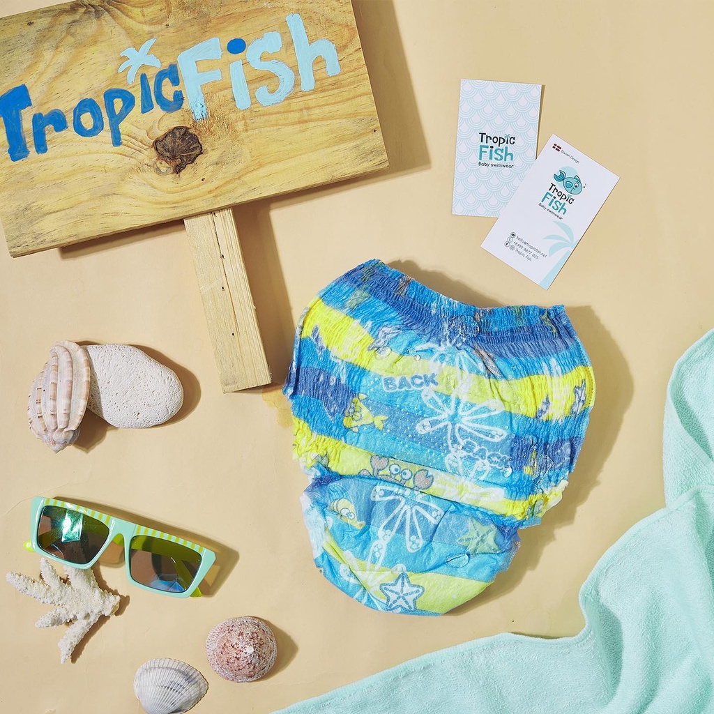 [Tropic Fish] Tã Bỉm Quần Bơi Có 3 Size S M L Cho Bé