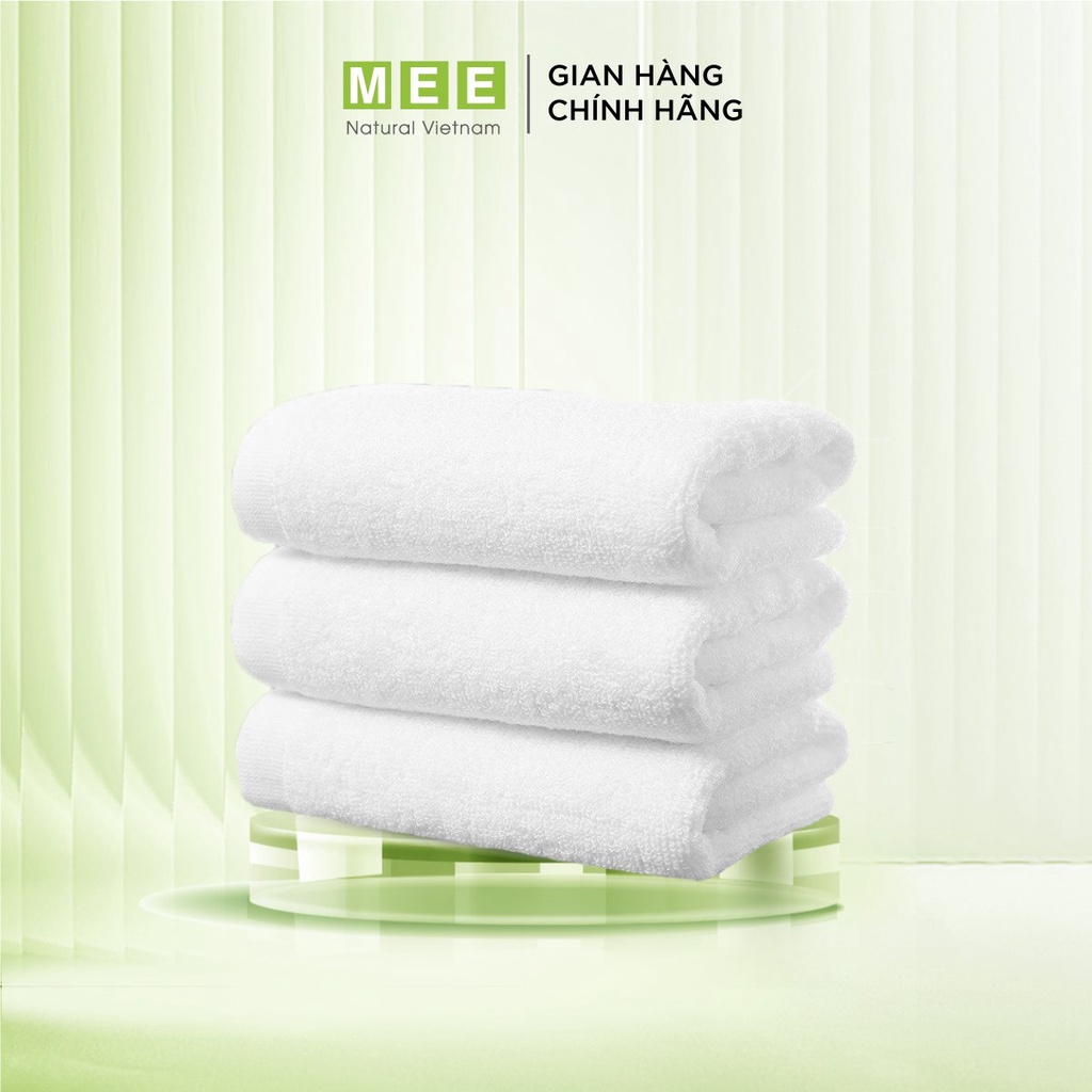 [QUÀ TẶNG KHÔNG BÁN] Khăn tắm cao cấp 100% cotton MEE NATURAL cao cấp kích thước 70x140cm