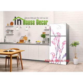 Giấy dán tủ lạnh 3d 🍀 FREESHIP 40k 🍀 GIẢM 5K KHI NHẬP […] - Tranh trang trí tủ lạnh 3d Hoa loa kèn