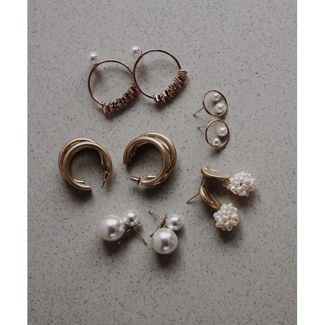 HOA TAI - PEARL 2 EARRINGS - SOL SISTA