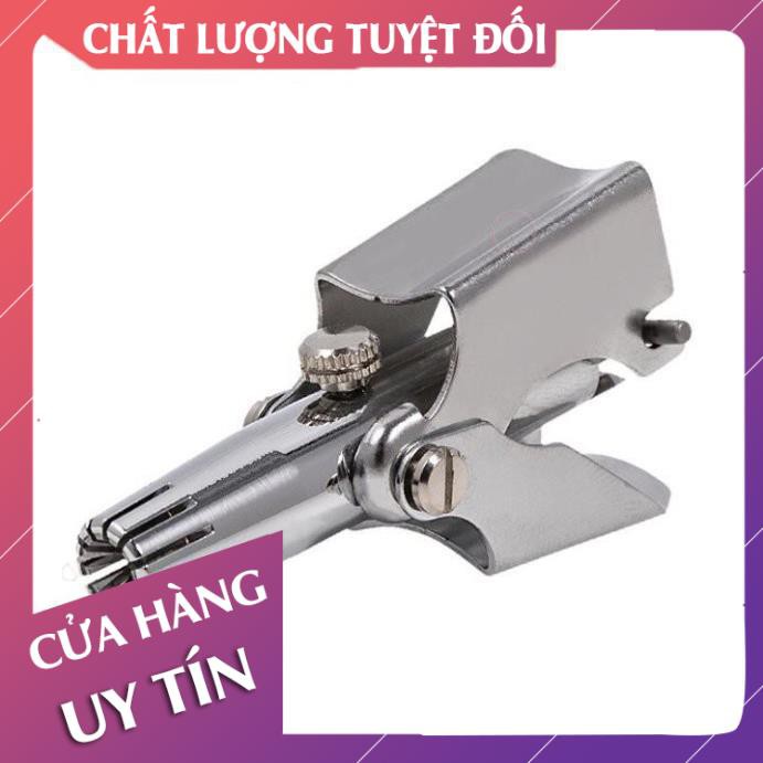 [Hàng loại 1] Dụng cụ cắt tỉa lông mũi bằng thép không gỉ cao cấp, máy tông đơ cắt lông mũi an toàn - Lan Chi Mart