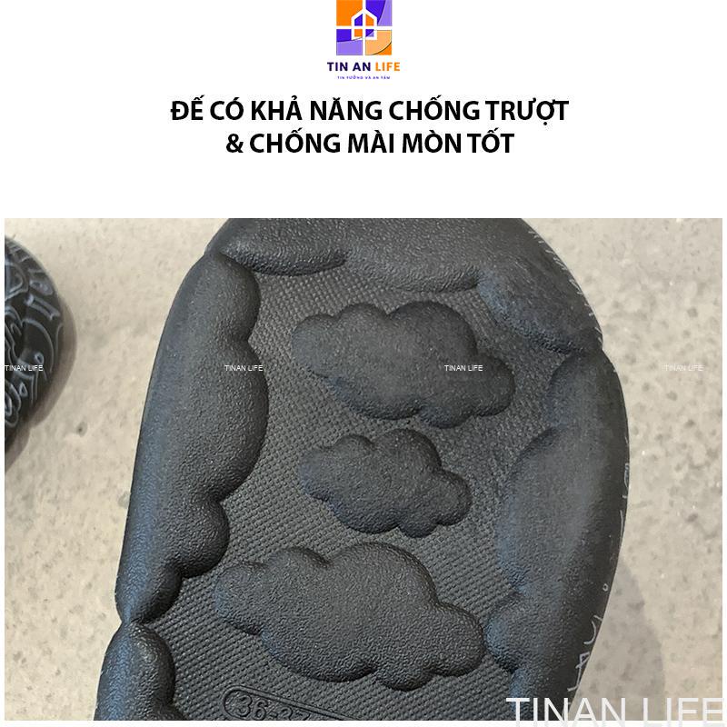 Dép Bánh Mì Cross MAMRO Nhiều Màu, Siêu Nhẹ, Chống Trượt, Cao 3cm