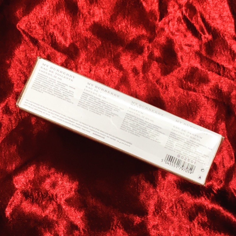[Hàng USA] Set Nước Hoa MY BURBERRY MINIATURE COLLECTION 4 Chai * 5ml | Thế Giới Skin Care