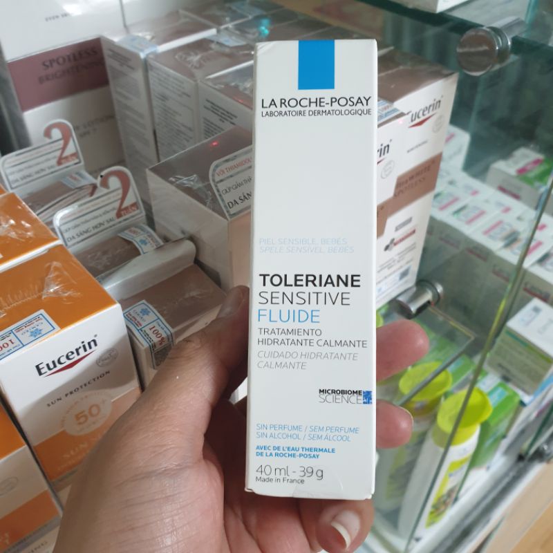 Sữa Dưỡng Làm Dịu Và Bảo Vệ Da Toleriane Sensitive Fluide La Roche Posay 40ml