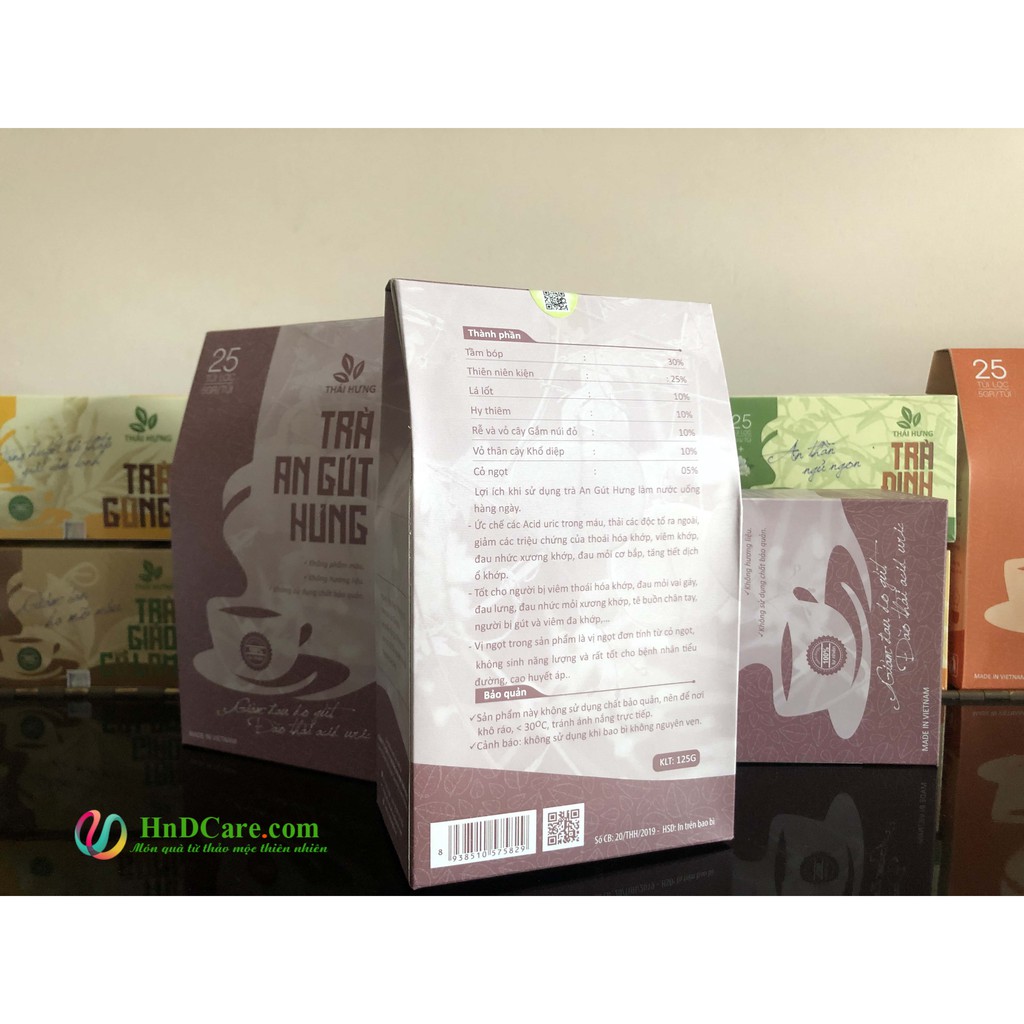 [CHÍNH HÃNG] Trà An Gút Hưng (trà thảo dược, 100% tự nhiên, dạng túi) - hỗ trợ điều trị đau nhức xương khớp, bệnh gút | BigBuy360 - bigbuy360.vn