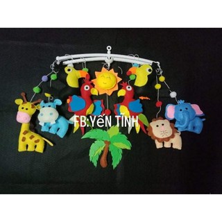 🐭🐢bộ treo nôi thú  rừng 🐦🐥🐑