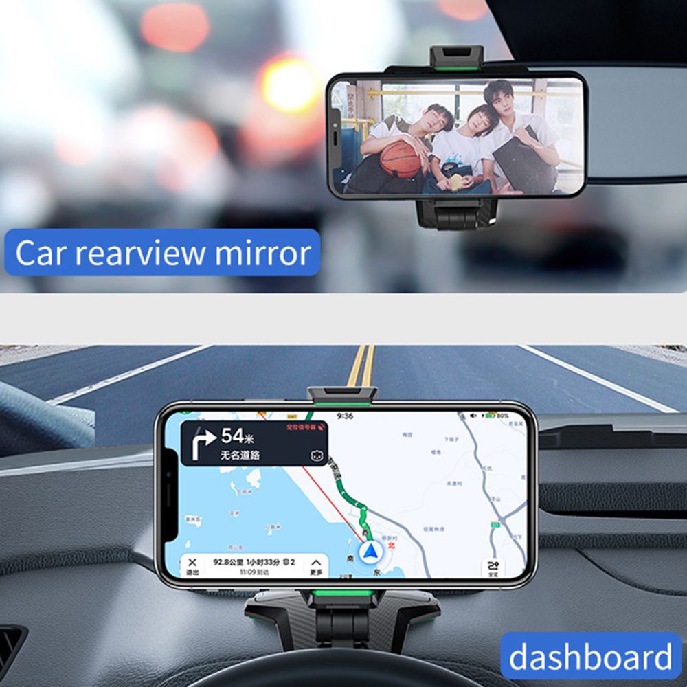 Giá đỡ điện thoại/ thiết bị định vị GPS 1200 độ tùy chỉnh tiện dụng cho xe hơi | BigBuy360 - bigbuy360.vn