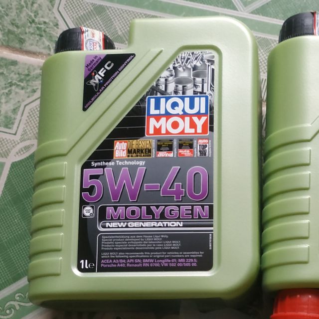 Dầu Nhớt Tổng Hợp Cao Cấp Xe Tay Ga Liqui Moly Gen 5W-40