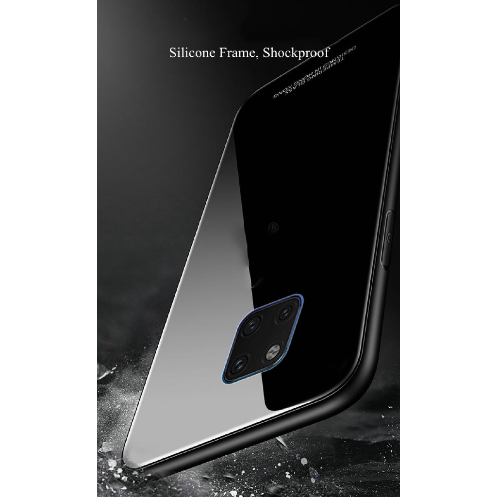 Ốp điện thoại tráng gương khung viền tpu cho xiaomi redmi note 9s redmi note 9 pro max