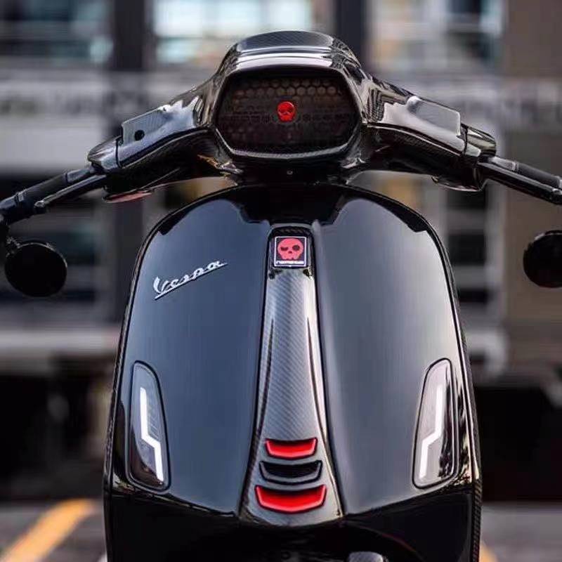 Miếng dán logo 3D 3M chống thấm nước cho Vespa GTS Super 250 300 Sprint Primavera 150 Sprint150 Lx Lxv S150 2013-2021