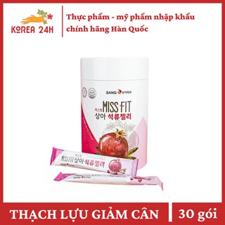 Thạch Lựu bổ sung Collagen đẹp da Sanga Miss Fit