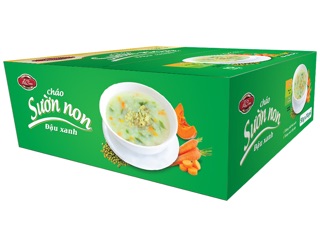 Cháo sườn non đậu xanh Lacusin
