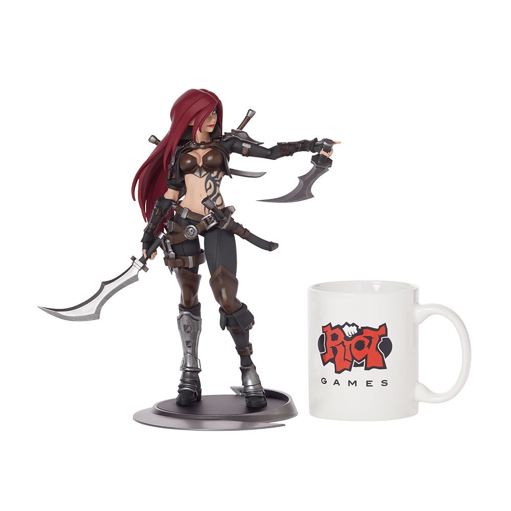 Mô hình Chính Hãng Riot Games Liên Minh Huyền Thoại Katarina Unlocked Statue
