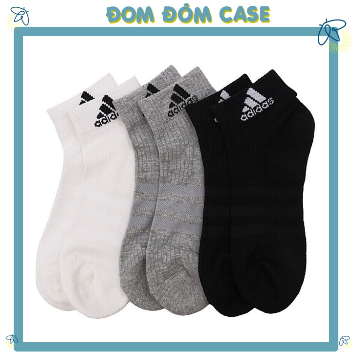 [Mã FAMAYMA giảm 10K đơn 50K] Combo 10 vớ nam adidas cao cấp vớ tất nam cổ ngắn dáng đẹp co dãn 4 chiều