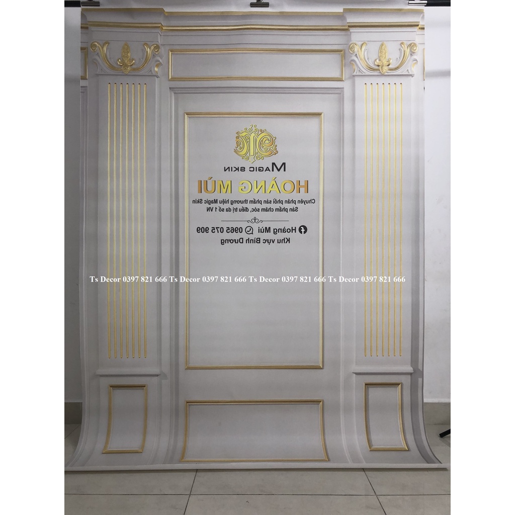 Phông Nền Livestream Chụp Ảnh Cao Cấp 3D 5D Miễn Phí Thiết Kế Logo