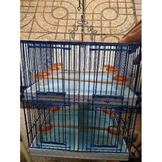Lồng nuôi chim sâu, vành khuyên, hút mật 4 ngăn