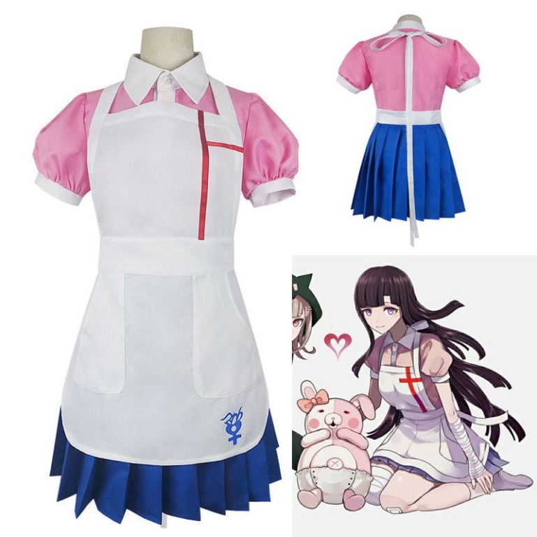 [O] Bộ Đồ Hóa Trang Nhân Vật Dangan Ronpa 2 Danganronpa Mikan Tsumiki [Miu Cosplay] | BigBuy360 - bigbuy360.vn
