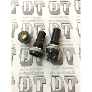 Đế cầu chì ống 6x30mm nhựa