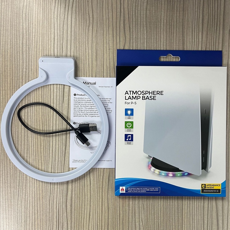Đế Đứng Cho Máy Chơi Game Cầm Tay LI ForPS5 Có Đèn LED RGB
