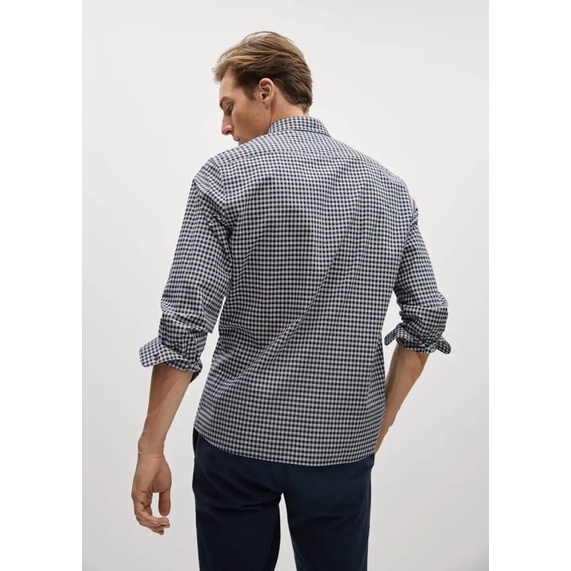 Áo sơmi nam Mango | Hàng hiệu vợt Sale